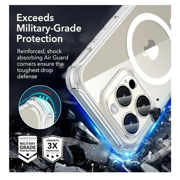 iPhone 15 Pro Max ESR Case MagSafe compatible - clear - Picture 4 of 7
